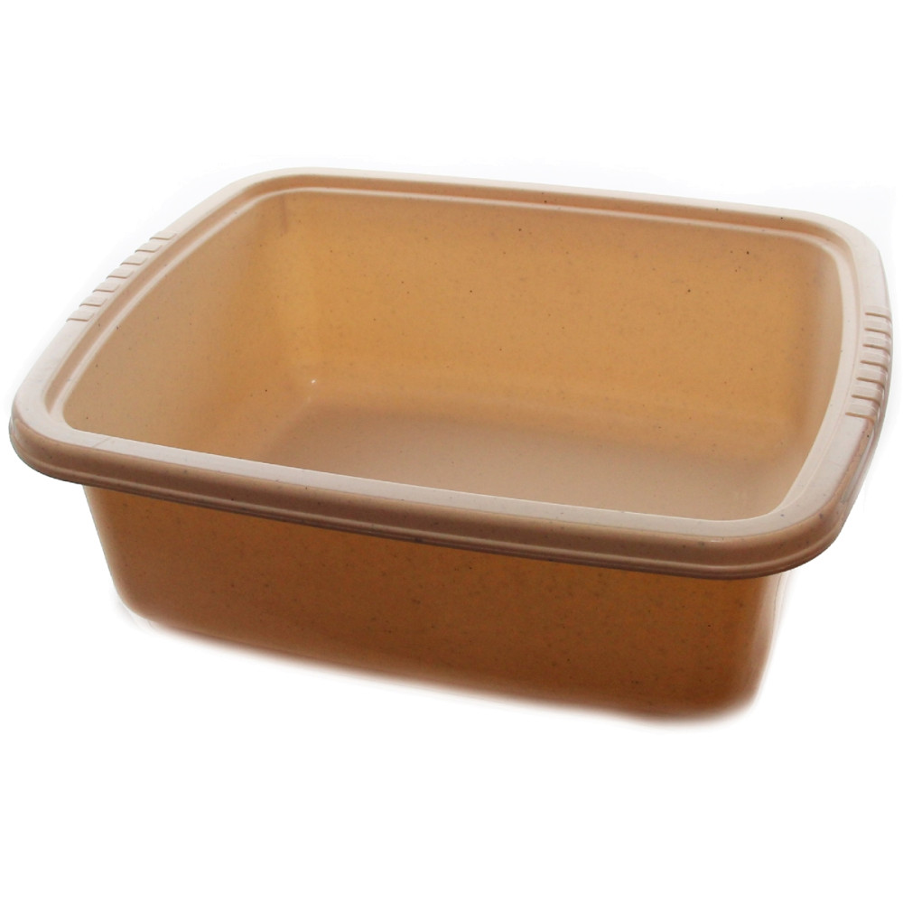 Plastic Dish Pan Basin BA430, 6.25 quart, 13 x 11 in. Laundry YBM Home