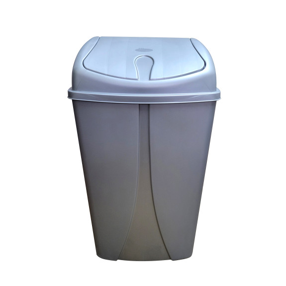 Plastic shop swing dustbin