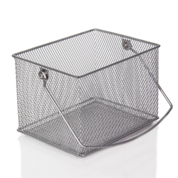 Mesh Food Storage Basket with Handle - Mesh Organizers - Storage 