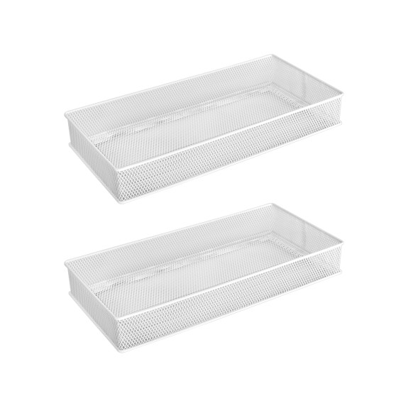 2-Drawer Mesh Organizer