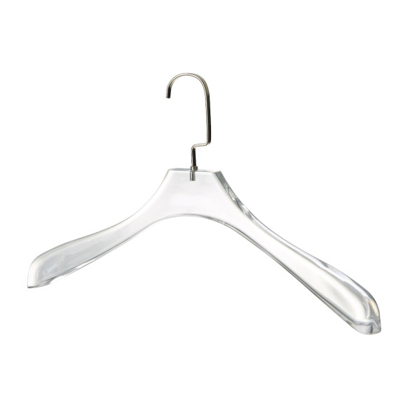 White Plastic Shipping Hangers 18