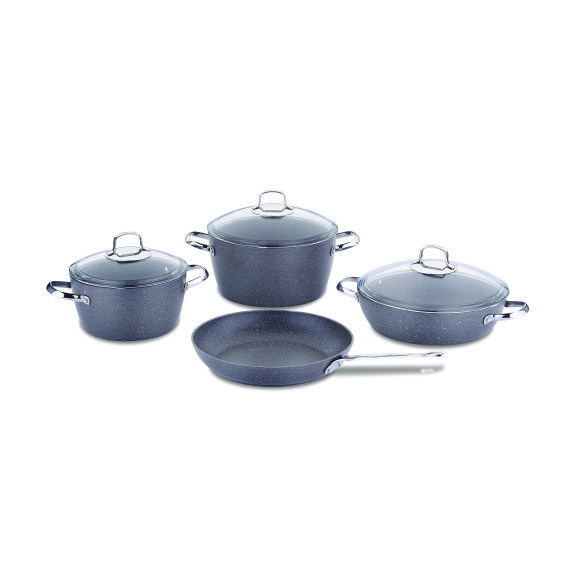 Korkmaz Nea 7 Piece Cookware Set - Kitchen