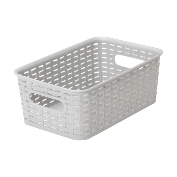 Complete Home Storage Basket - Small White