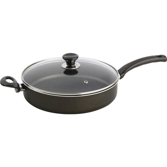 Classic Nonstick Deep Frying Pan With Lid - Cookware - Kitchen