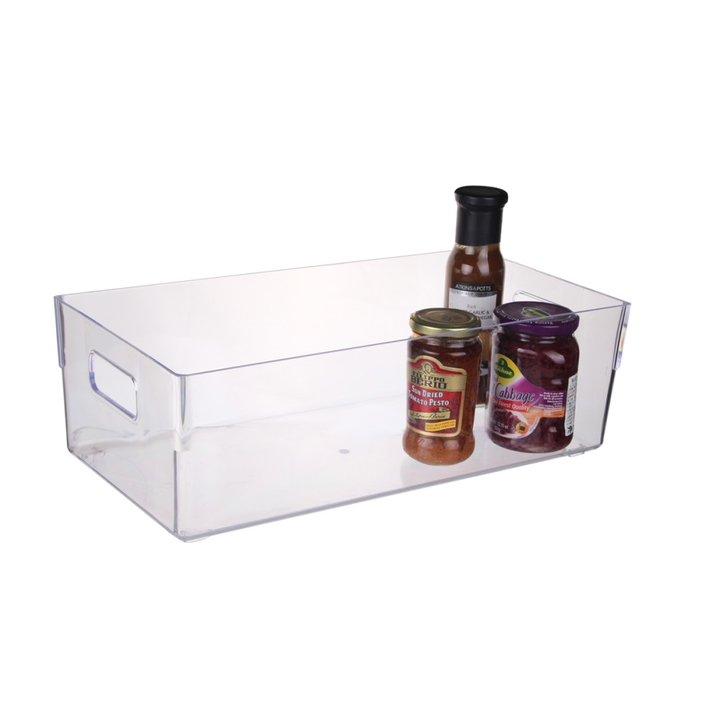 Fridge Freezer Condiment Caddy with Handles Organizers Kitchen