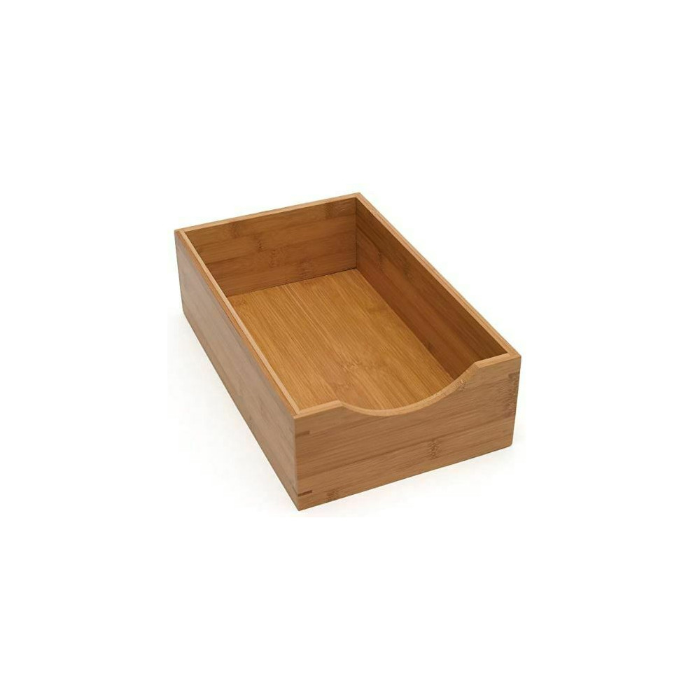 Bamboo Drawer Storage Organizer Box Bamboo Organizers Storage