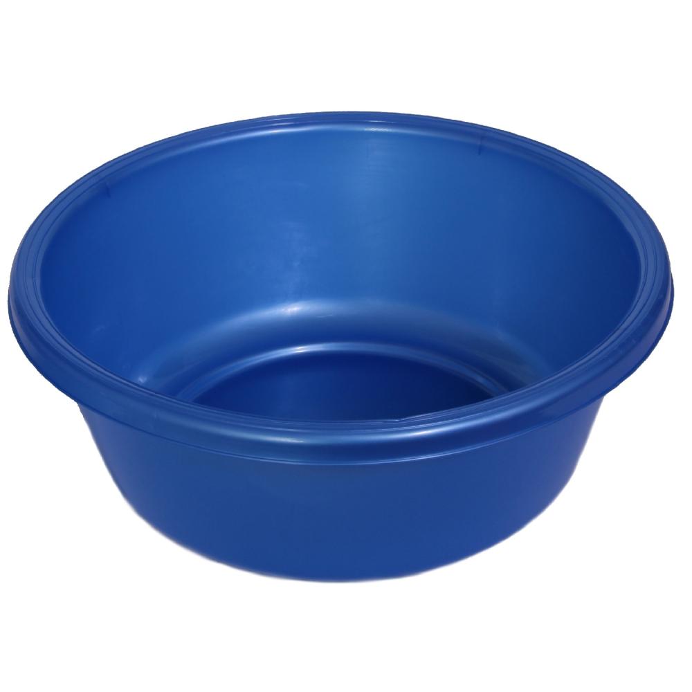 Round Plastic Wash Basin 4 quart Laundry HOUSEHOLD YBM Home