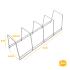 4 Section Plate Rack
