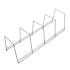 4 Section Plate Rack